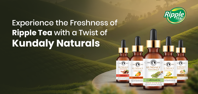 Experience the Freshness of Ripple Tea with a Twist of Kundaly Naturals