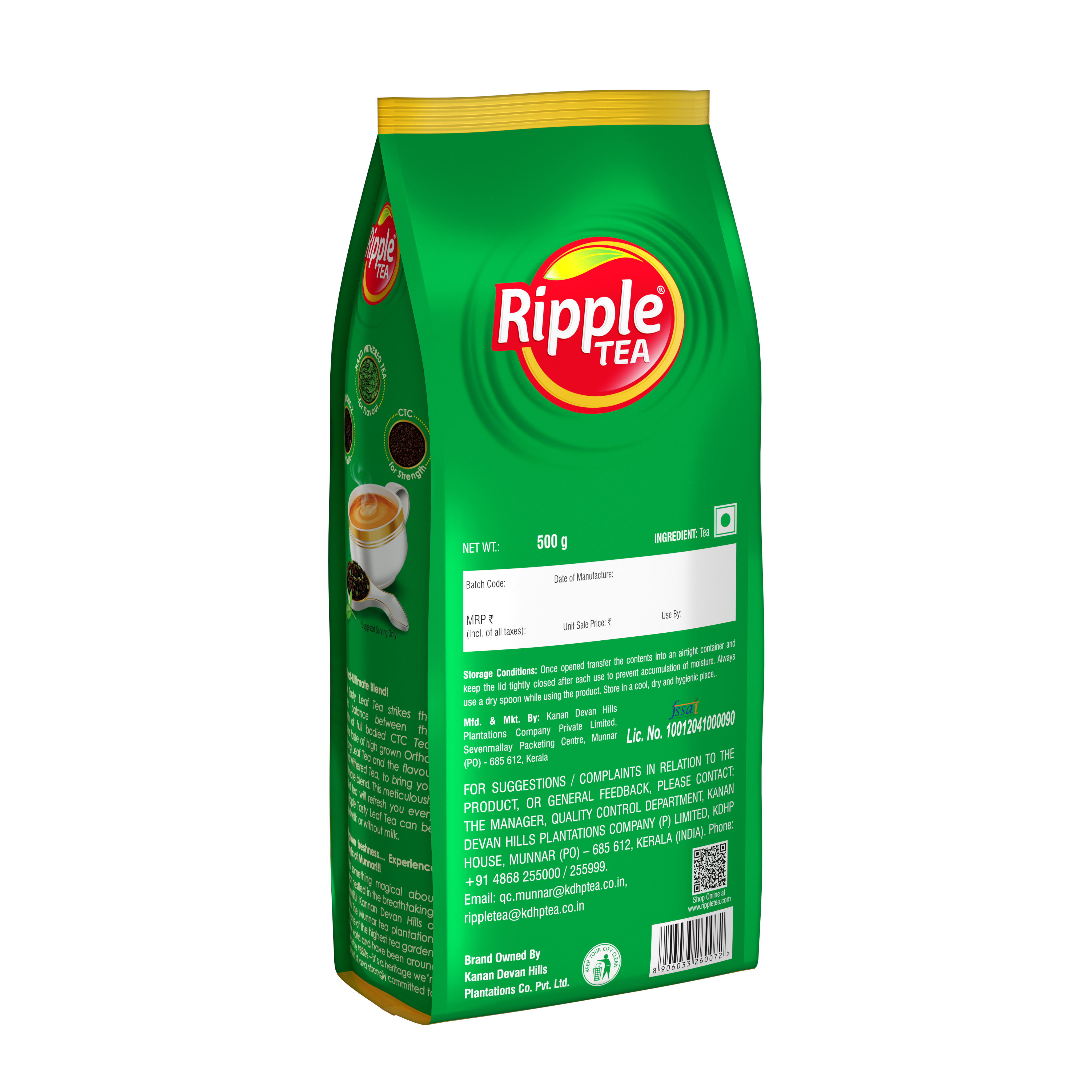 Premium Leaf Tea Online 500g | Ripple Tea