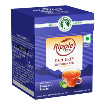 Earl Grey Black Orthodox Tea with Natural Bergamot flavour   - 100  g