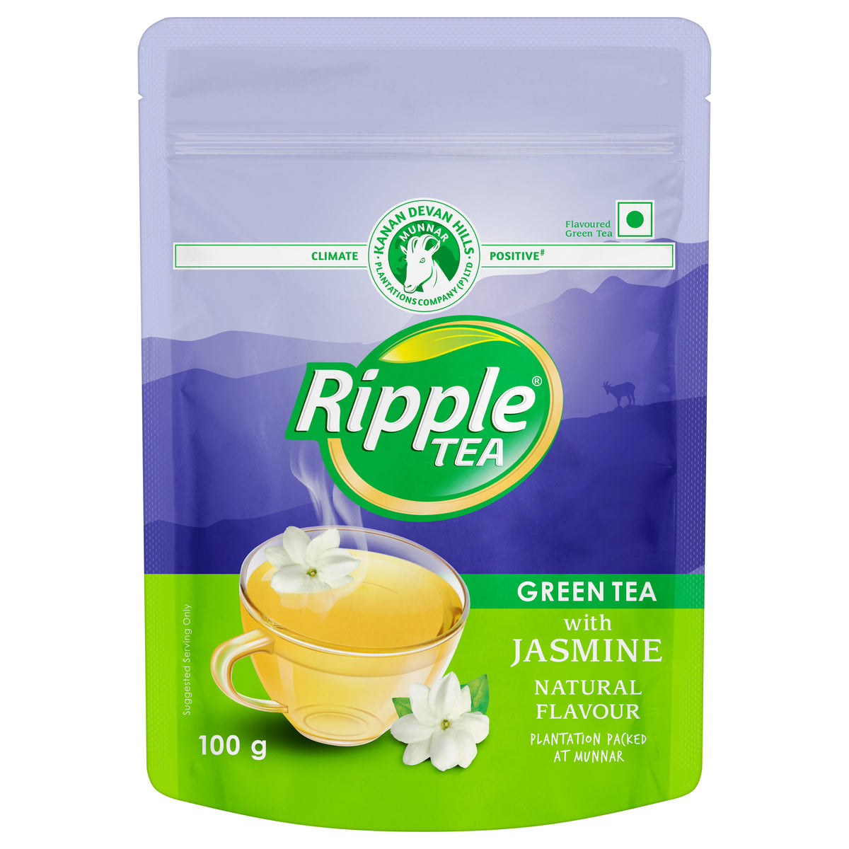 Ripel Tea Ripple Tea|Jasmine Green Tea| Natural Flavoured Tea